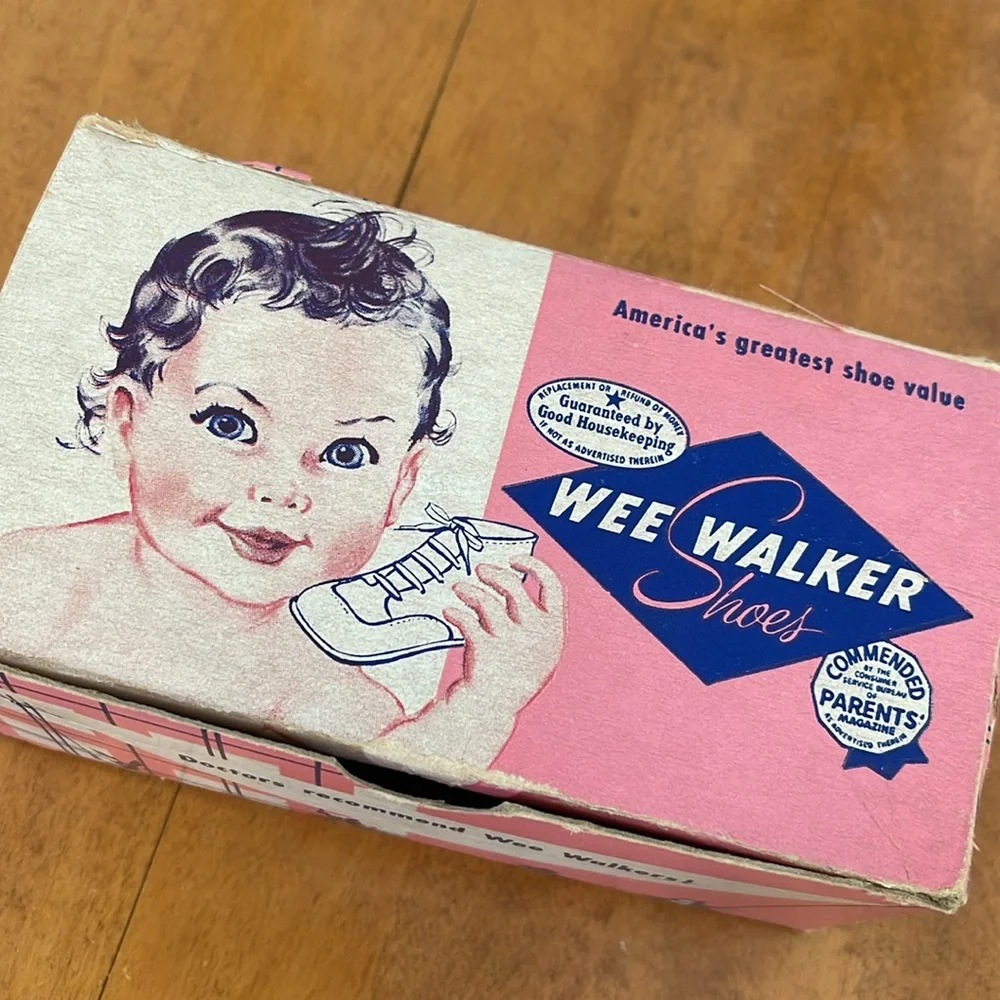 Vintage Wee Walker Shoes size 2